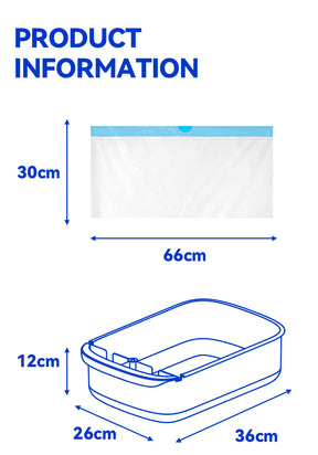cat litter box garbage bag