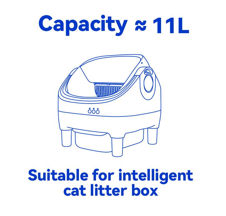 cat litter box garbage bag