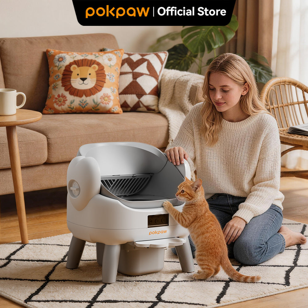 Pokpaw App Control Smart Cat Litter Box