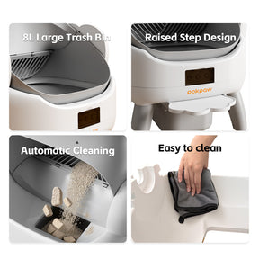 Pokpaw App Control Smart Cat Litter Box