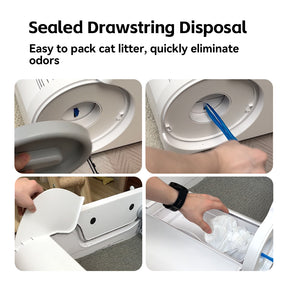 POKPAW Automatic Cat Litter Box with APP Control