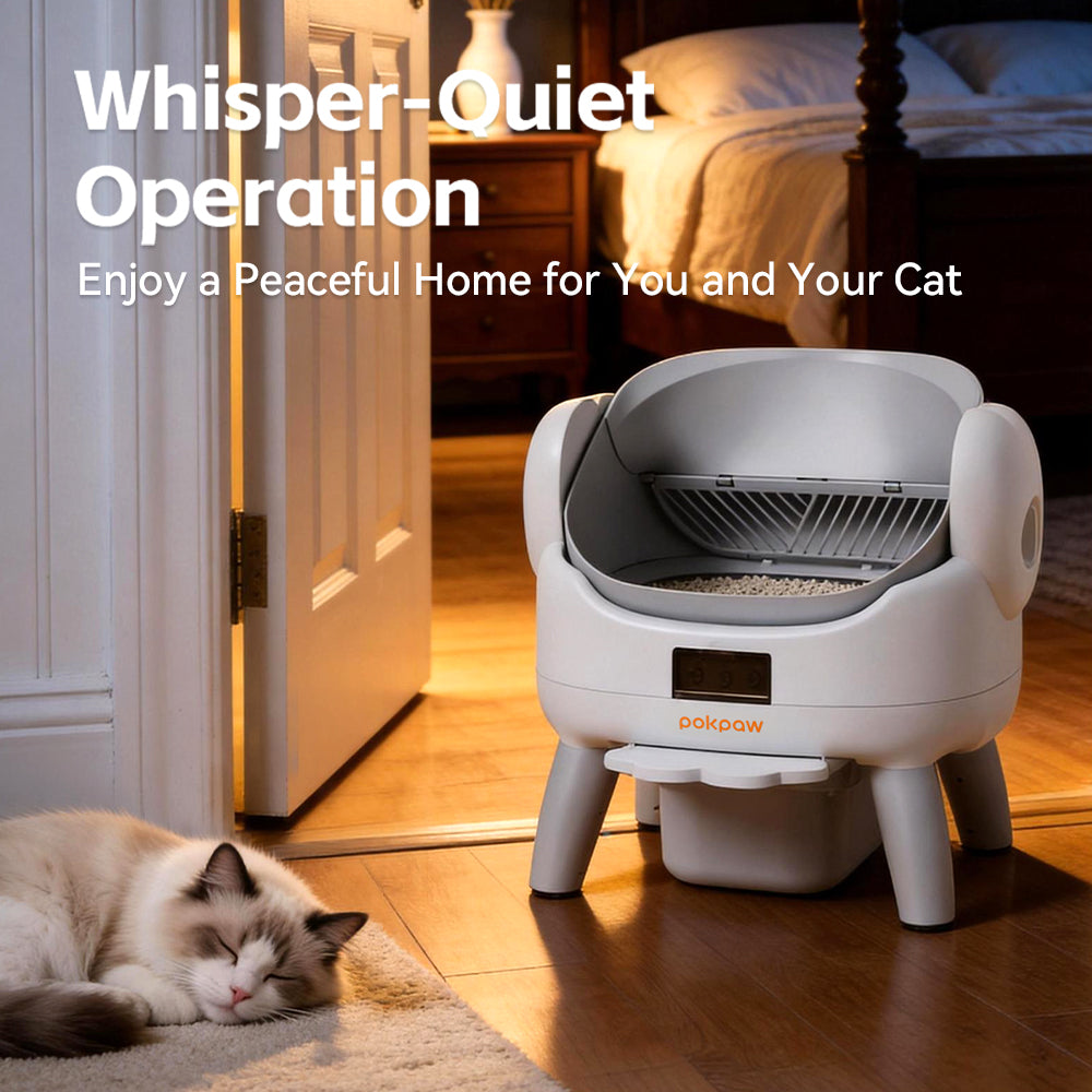 Pokpaw App Control Smart Cat Litter Box