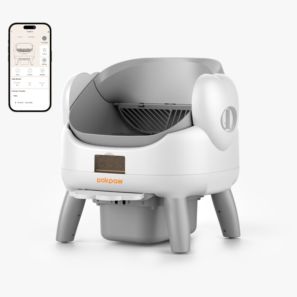 Pokpaw App Control Smart Cat Litter Box